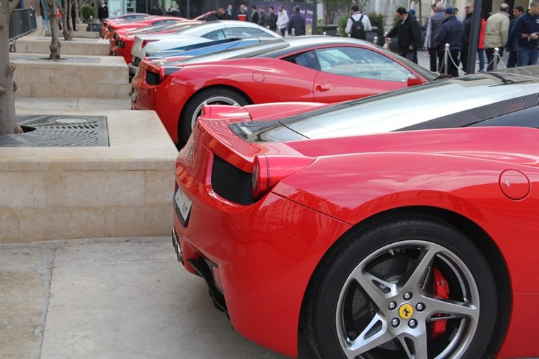 Ferrari Car Show at Beirut Souks